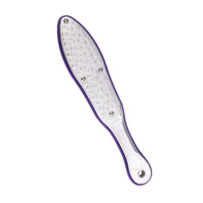 HONITANO Stainless Steel Foot File Pedicure Rasp Dead Skin Remover Ergonomic Small Metal Callus Scraper for Cracked Dry Skin Foot Care Tool Safe Washable Reusable