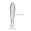 HONITANO Stainless Steel Foot File Pedicure Rasp Dead Skin Remover Ergonomic Small Metal Callus Scraper for Cracked Dry Skin Foot Care Tool Safe Washable Reusable view 2