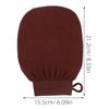 ABOOFAN Exfoliating Bath Mitt for Sensitive Skin Reusable Shower Glove Dead Skin Remover Gentle Body Scrubber Glove for Comfortable Deep Cleansing view 2