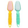 ABOOFAN 2pcs Stainless Steel Pedicure Foot File Callus Remover Double-Sided Rasp for Dead Skin Removal Portable Foot Care Tool for Smooth Heels at Home view 1