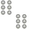 Blade 6PC Electric Shaver Razor Replacement Razor Head For Compatible For Philips S1000 S3000 S4000 S5000 S500 XZ5800 XZ580 SW175 Accessories(2set) view 1