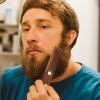 Beard Comb for Men | Pocket Beard Comb,Men's Pocket Anti-Static, Folding Wooden, Cleaner, Portable Combs for Men view 2