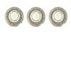 SH71 Replacement Shaving Heads For Compatible For Philips Shaver Series 7000 And Angular-Shaped Series 5000, SH71/52(1set) view 1