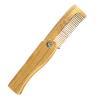 Beard Comb - Folding Beard Comb,Wooden, Anti-Static for, Cleaner, Folding Pocket & Mustache Brush for Men view 1