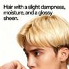 ApexFlow Moisturizing Gloss Hair Wax - Eco-Friendly Refill Design, Long-Lasting Hydration, Natural Shine, Layered Style, for Dry & Permed Hair (1pcs) view 2