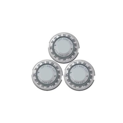Blade 3pcs Replacement Shaver Head For Compatible For Philips HQ56 HQ55 HQ48 HQ3 HQ85 HQ6695 HQ5860 HQ5858 HQ5856 HQ5855 HQ5890HQ5660 HQ5655 HQ6645(1set)