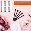 ABOOFAN 30Pcs Dual-ended Eyeshadow Applicators Soft Sponge Makeup Brushes for Women Lightweight Cosmetic Eye Makeup Tools for Blending and Face Painting view 4