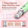 Epilator,2 in 1Epilator for Women Rechargeable,Womens Electric Shaver with LED Light,Rechargeable,Hair Removal for Women Legs/Face/Bikini/Arms,Smooth Epilator Trimmer Travel Kit Set Upgrade view 4