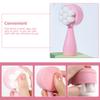 ABOOFAN Manual Facial Cleansing Brush Soft Silicone Exfoliating Face Scrubber for Deep Pore Cleaning and Makeup Removal Stretchy Fibers for Smooth Skin Care view 4
