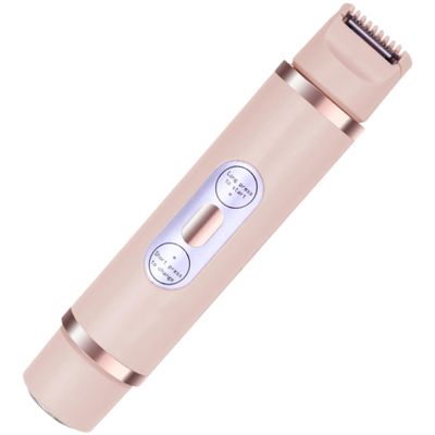 Wedhapy 2 in 1 Bikini Trimmer for Women Electric Bikini Trimmer for Women, 2 in 1 Electric Lady Shaver, Washable Dual Head Shaver, Rechargeable Portable