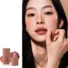 1 PC NEW Multi Purpose Cream, 3 in 1 Lipstick Blusher Eyeshadow Cream With Round Head Brush, Liquid Eyeshadow Liquid Blusher (C21) view 1