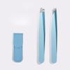EWUROI Eyebrow Tweezer Colorful Hair Beauty Hairs Puller Slanted Eye Brow Clips Removal Makeup Tools view 4