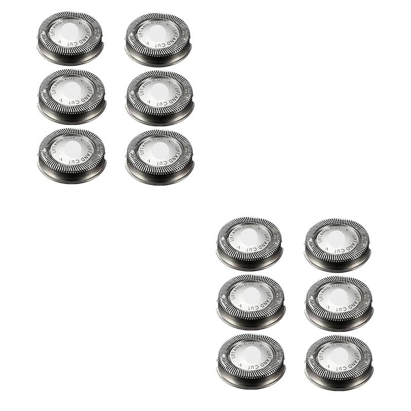 Blade 6Pcs Shaver Head Replacement Shaver Blade For Compatible For Philips HQ3 HQ32 HQ36 HQ40 HQ300 Razor Blade For Men(2set)