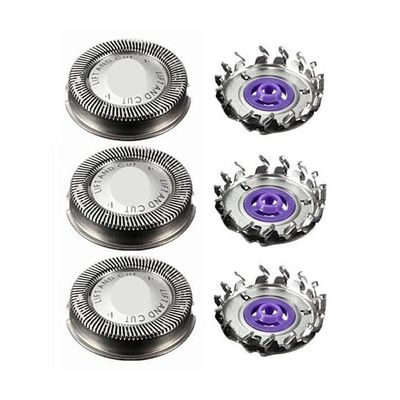 Blade 3 Pcs Replacement Shaver Head For Compatible For Philips HQ3 HQ4 HQ55 HQ56 HQ6900 HQ6868 HQ5812 HQ6874 Razor Blade(1set)