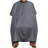 Fashion Unisex Hair Cutting Cape with Adjustable Closure Gery Barber Cape view 1