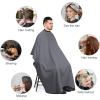 Fashion Unisex Hair Cutting Cape with Adjustable Closure Gery Barber Cape view 3