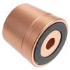 OSOLADY Manual Razor Holder Aluminum Stand Rose Gold Sturdy Small Shaving Razor Storage Base for Bathroom Countertops Portable Men Grooming Organizer view 1