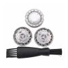 3pcs Replacement Shaver Head For Compatible For Philips HQ3 HQ56 HQ55 HQ442 HQ300 HQ916 HQ5426 HQ5430 HQ5625 Razor Blade(2set) view 3