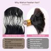 Feather Crochet Human Hair Body Wave Miracle Knots Extensions 16 Inch 120G view 4