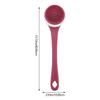 GALPADA Rechargeable Electric Shower Body Scrubber with Long Handle Silicone Exfoliating Back Washer Brush for Bath Cordless Skin Cleanser with Hanging Material Comfortable Touch view 2