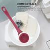 GALPADA Rechargeable Electric Shower Body Scrubber with Long Handle Silicone Exfoliating Back Washer Brush for Bath Cordless Skin Cleanser with Hanging Material Comfortable Touch view 3