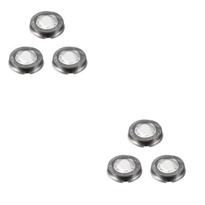 Blade 3 Pcs Replacement Shaver Head For Compatible For Philips HQ3 HQ4 HQ55 HQ56 HQ6900 HQ6868 HQ5812 HQ6874 Razor Blade(2set)