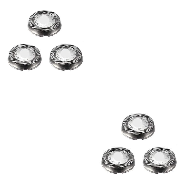 Blade 3 Pcs Replacement Shaver Head For Compatible For Philips HQ3 HQ4 HQ55 HQ56 HQ6900 HQ6868 HQ5812 HQ6874 Razor Blade(2set)