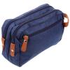 ABOOFAN Men's Travel Toiletries Bag Large Capacity Wash Organizer with Wet Dry Separation Compact Portable Nylon Storage for Traveling view 1