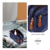ABOOFAN Men's Travel Toiletries Bag Large Capacity Wash Organizer with Wet Dry Separation Compact Portable Nylon Storage for Traveling view 4