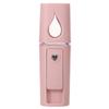 Ipetboom Portable Mini Face Steamer Handheld Facial Steamer Humidifier for Skin Cleansing Moisturizing and Refreshing USB Rechargeable Mist Sprayer for Home and Salon Use Pink view 1