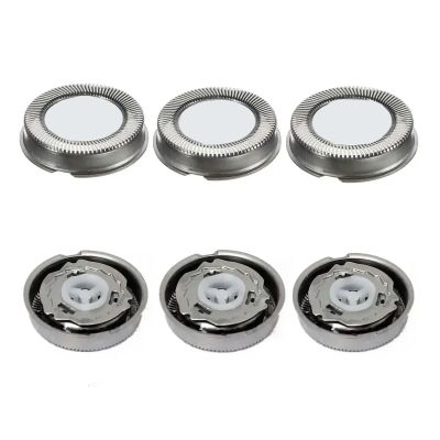 Blade 3Pcs Replacement Shaver Head Blade Cutters For Compatible For Philips HQ4 HQ58 HQ56 HQ80(1set)