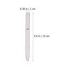 DOITOOL 2pcs Retractable Dual-ended Lipstick Brush with Caps Portable Makeup Tool for Lip Gloss Concealer Foundation Application Lightweight Compact Design for Professional and Home Use view 2