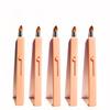 ABOOFAN Retractable Lip Brush Portable Makeup Tool Soft Thick Bristles for Lipstick Eye Shadow Foundation Concealer Skin-friendly Cosmetic Applicator in Warm Orange for Women view 3