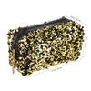 ABOOFAN Portable Sequin Makeup Bag Large Capacity Lightweight Cosmetic Organizer Pouch with Zipper Closure for Travel Toiletries and Skincare Essentials view 3