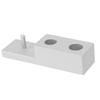 Beaupretty Zinc Alloy One Razor Stand Practical Manual Shaver Holder with Wear-resistant Base for Stable Bathroom Storage Portable and Space-saving Design to Extend Razor Life view 1