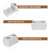 Beaupretty Zinc Alloy One Razor Stand Practical Manual Shaver Holder with Wear-resistant Base for Stable Bathroom Storage Portable and Space-saving Design to Extend Razor Life view 3