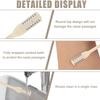 AITIDE Nasal Hair Trimmer 2-in-1, Double-Sided Nose Hair Cutter, Portable 360 Rotating Manual Nose Hair Trimmer for Men and Women (3 Pcs(Cream Yellow)) view 3