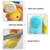 ABOOFAN 2pcs One Portable Facial Cleansing Brush for Daily Use Gentle Silicone Skin Scrubber with Dual-Sided Design Ergonomic Grip for Pore Unclogging and Dead Skin Removal Travel-Friendly view 4
