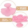 FOYTOKI 4pcs Silicone Face Wash Brush for Deep Pore Cleansing Facial Scrubber with Soft Bristles for Gentle Exfoliating and Skin Massage Portable for Travel and Daily Use view 3