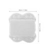 DOITOOL PVC Foam Bathtub Pillow with Strong Suction Cups Comfortable Neck and Head Rest Cushion for Home Spa Hotel and Bath Tub Use Non-Slip Tub Cushion for Relaxation view 2