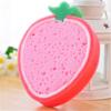 ABOOFAN 4pcs Fruits Shaped Bath Sponges for Cute Lovely Shower Scrubbers Lightweight Bath Tool for Home Bathroom Random Style view 2