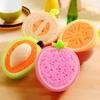 ABOOFAN 4pcs Fruits Shaped Bath Sponges for Cute Lovely Shower Scrubbers Lightweight Bath Tool for Home Bathroom Random Style view 3