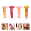 ABOOFAN 4Pcs Makeup Powder Puff with Handle for Loose Powder Foundation Soft Silky Texture and Fluffy Cosmetic Applicators for Natural Finish and Easy Cleaning view 2