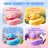 ACSUSS 4 Count Floral Scented Duck Bath Bombs, Fizzy Moisturizing Bath Soak, Gift for Women & Teens Blue One Size view 4