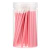 ABOOFAN 100pcs Disposable Lip Gloss Applicator Makeup Brush Eco-friendly Pink Lipstick Applicators for Precise Color Application and Smooth Lip Lines Convenient Single-use Cosmetic Tool view 1