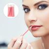 ABOOFAN 100pcs Disposable Lip Gloss Applicator Makeup Brush Eco-friendly Pink Lipstick Applicators for Precise Color Application and Smooth Lip Lines Convenient Single-use Cosmetic Tool view 3