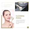 ABOOFAN 2Pcs Manual Facial Cleansing Brush with Long Handle for Deep Skin Cleaning and Massage Soft Bristle Wash Face Brush in Beige and Pink Lightweight Portable for Travel and Daily Use view 2