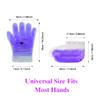 6 Pairs Lavender Paraffin Wax Gloves  Moisturizing Hand Gloves for Spa, Salon, and Home Use  Hydrating Paraffin Hand Mask with Soothing Lavender Scent for Soft and Smooth Skin view 2