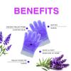 6 Pairs Lavender Paraffin Wax Gloves  Moisturizing Hand Gloves for Spa, Salon, and Home Use  Hydrating Paraffin Hand Mask with Soothing Lavender Scent for Soft and Smooth Skin view 3