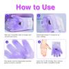 6 Pairs Lavender Paraffin Wax Gloves  Moisturizing Hand Gloves for Spa, Salon, and Home Use  Hydrating Paraffin Hand Mask with Soothing Lavender Scent for Soft and Smooth Skin view 4